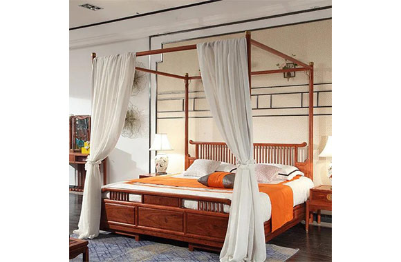 刺猬紫檀床 刺猬紫檀床