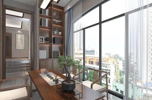 茶室新中式家具定制 茶室新中式家具定制