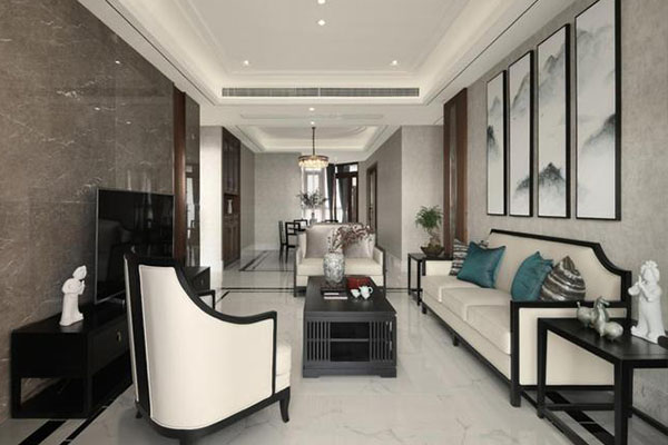 客廳新中式家具定制 客廳新中式家具定制