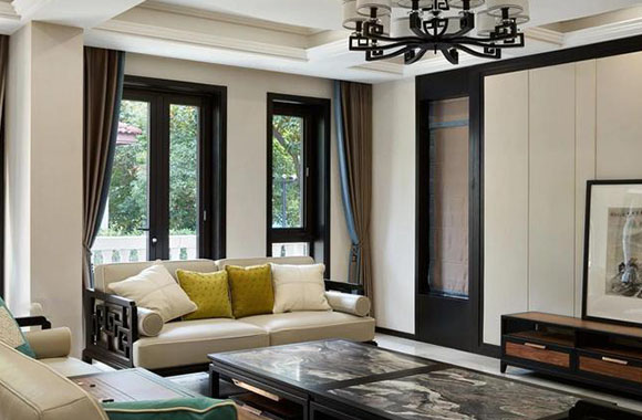 這套家具定制最突出的是使用大理石與實(shí)木家具定制結(jié)合 這套家具定制最突出的是使用大理石與實(shí)木家具定制結(jié)合