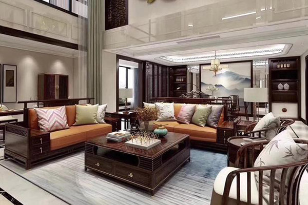 新中式別墅實木家具定制 新中式別墅實木家具定制