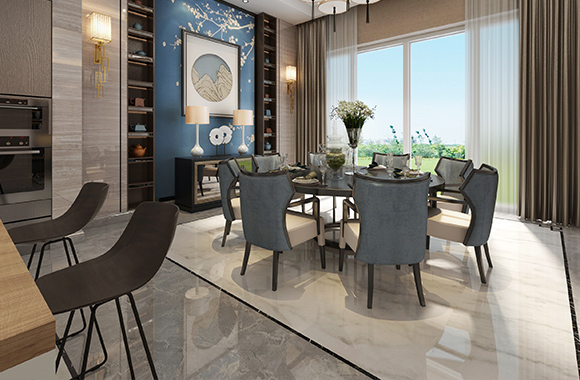 新中式餐廳家具 新中式餐廳家具